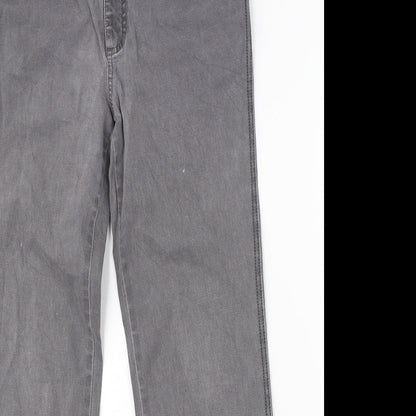 Lafei Neir Womens Grey  Denim Straight Jeans Size 28 in L28 in