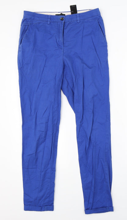Womens UK Size 8 H&M Regular Fit Straight Blue Jeans