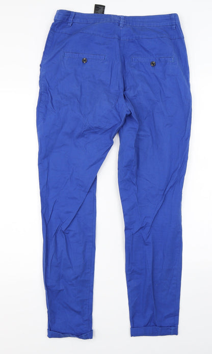 Womens UK Size 8 H&M Regular Fit Straight Blue Jeans