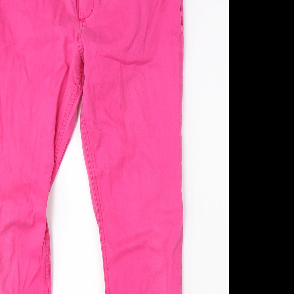 Hollister Womens Pink  Denim Straight Jeans Size 28 in L28 in