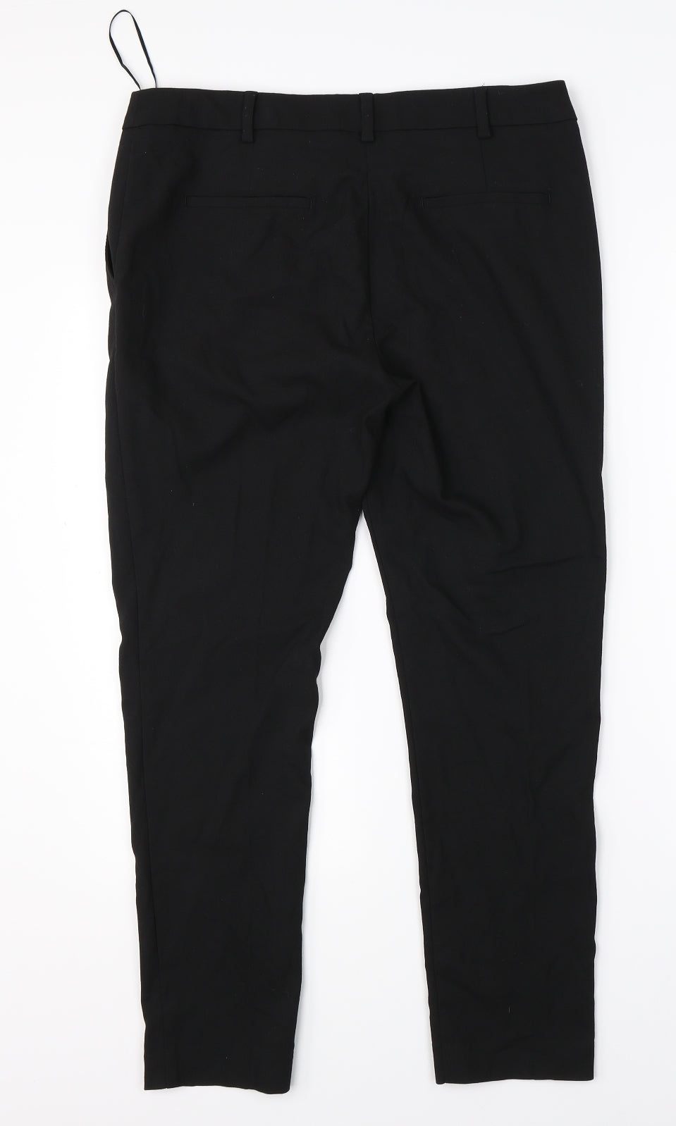 Womens UK Size 10 NEXT Regular Fit Dress Pants Black Trousers
