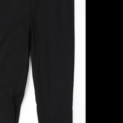 Womens UK Size 8 NEXT Regular Fit Dress Pants Black Trousers