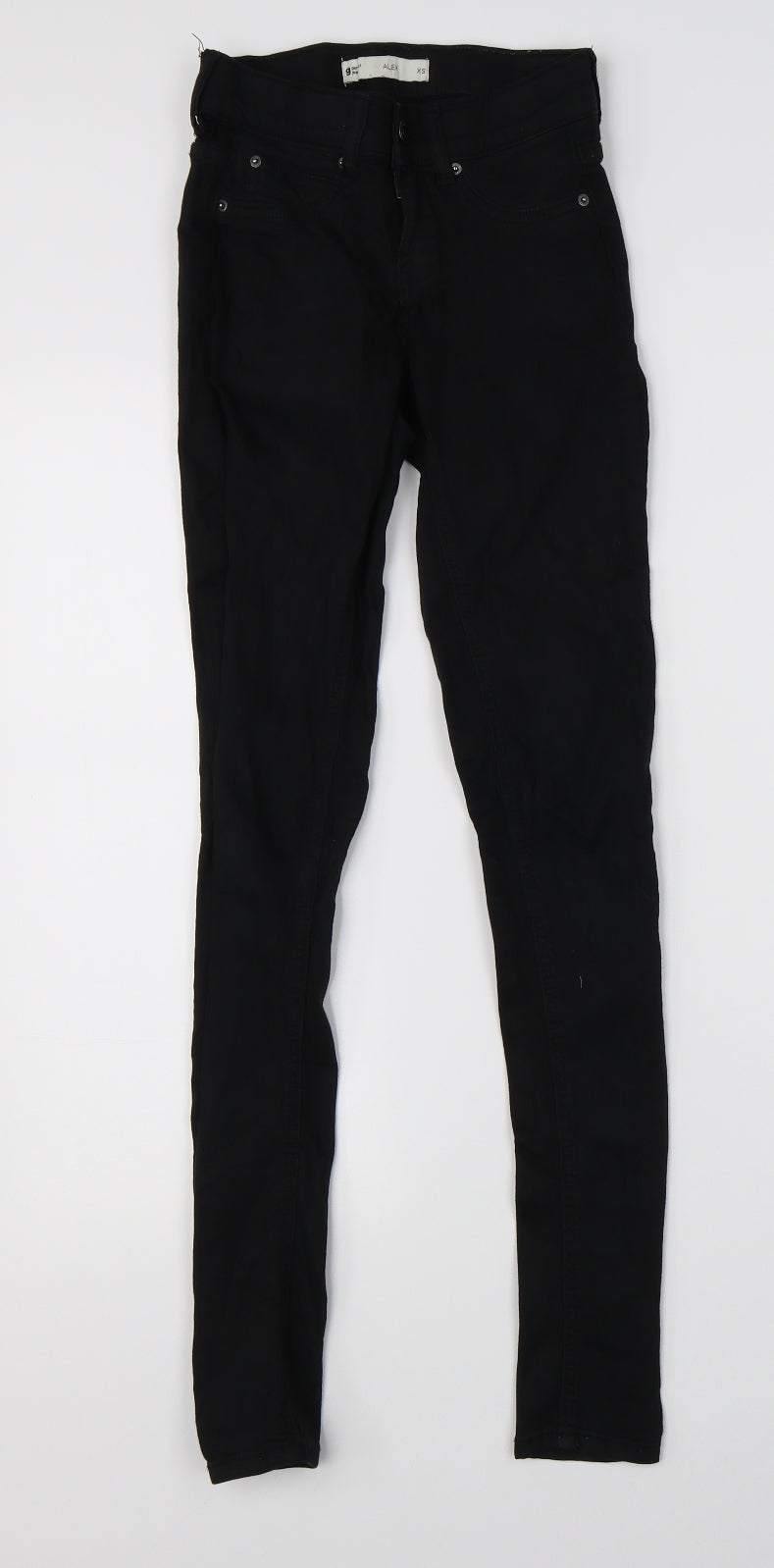 Perfect Jeans Womens Black  Denim Skinny Jeans Size XS L27 in
