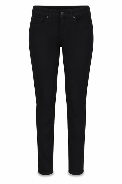 Womens UK Size XS Perfect Jeans Regular Fit Skinny Black Jeans