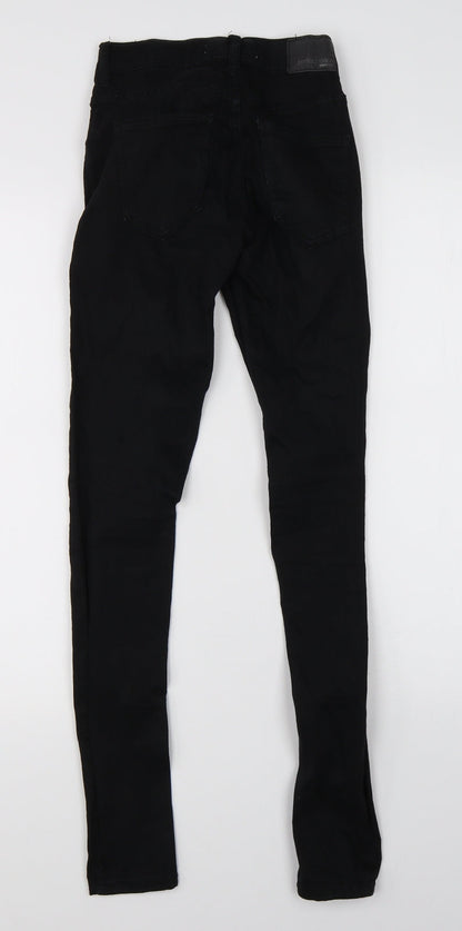 Perfect Jeans Womens Black  Denim Skinny Jeans Size XS L27 in