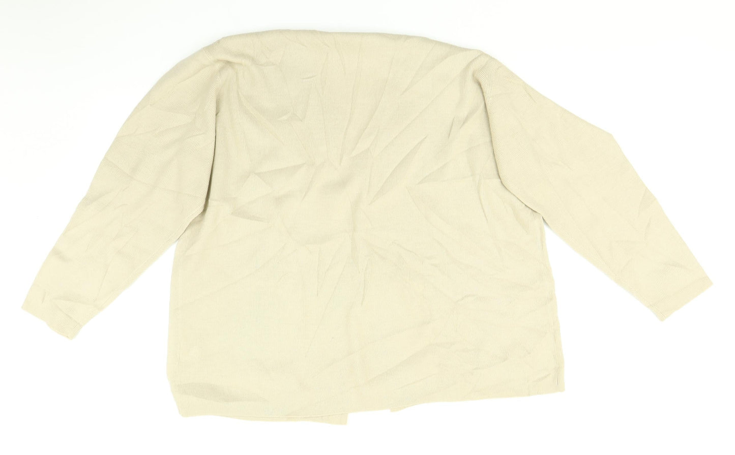 Womens UK Size 18 Berkertex Beige Cardigan Jumper