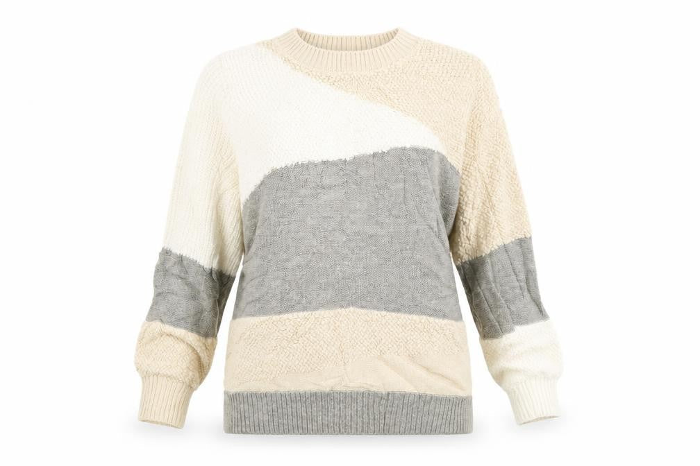 Womens UK Size 12 M&Co Multicoloured Pullover Jumper