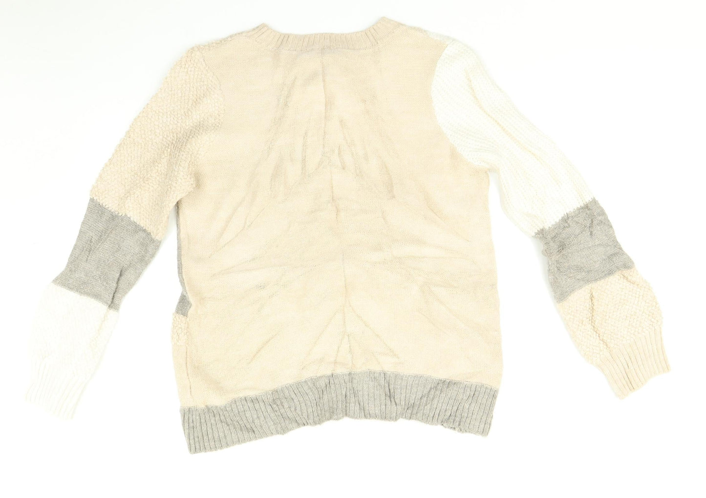 Womens UK Size 12 M&Co Multicoloured Pullover Jumper