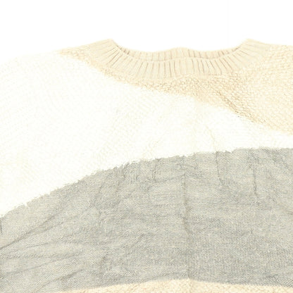 Womens UK Size 12 M&Co Multicoloured Pullover Jumper