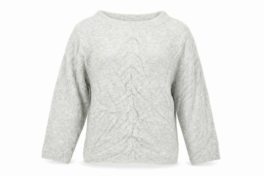 Womens UK Size 8 Marks and Spencer Grey Pullover Jumper