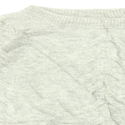 Womens UK Size 8 Marks and Spencer Grey Pullover Jumper
