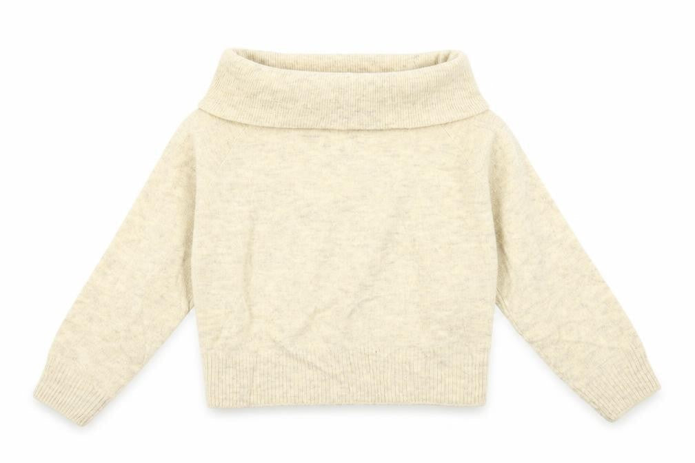 Womens UK Size XS H&M Beige Pullover Jumper