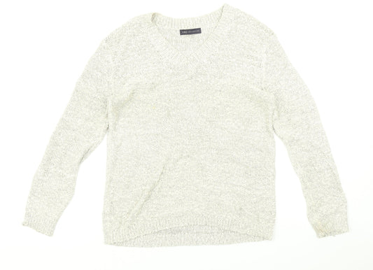 mark and spencers Womens Grey   Pullover Jumper Size 12
