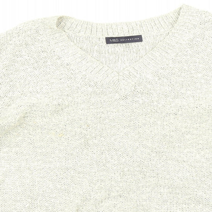 mark and spencers Womens Grey   Pullover Jumper Size 12
