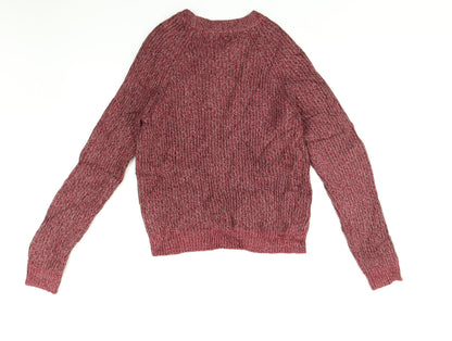 Womens UK Size M H&M Purple Pullover Jumper