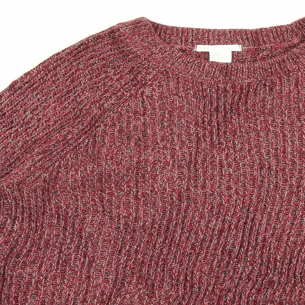 Womens UK Size M H&M Purple Pullover Jumper