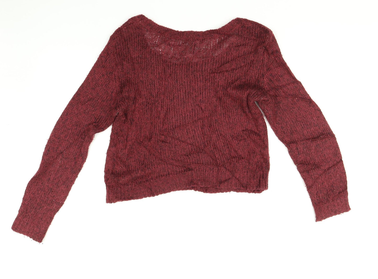 Womens UK Size 6 H&M Purple Pullover Jumper