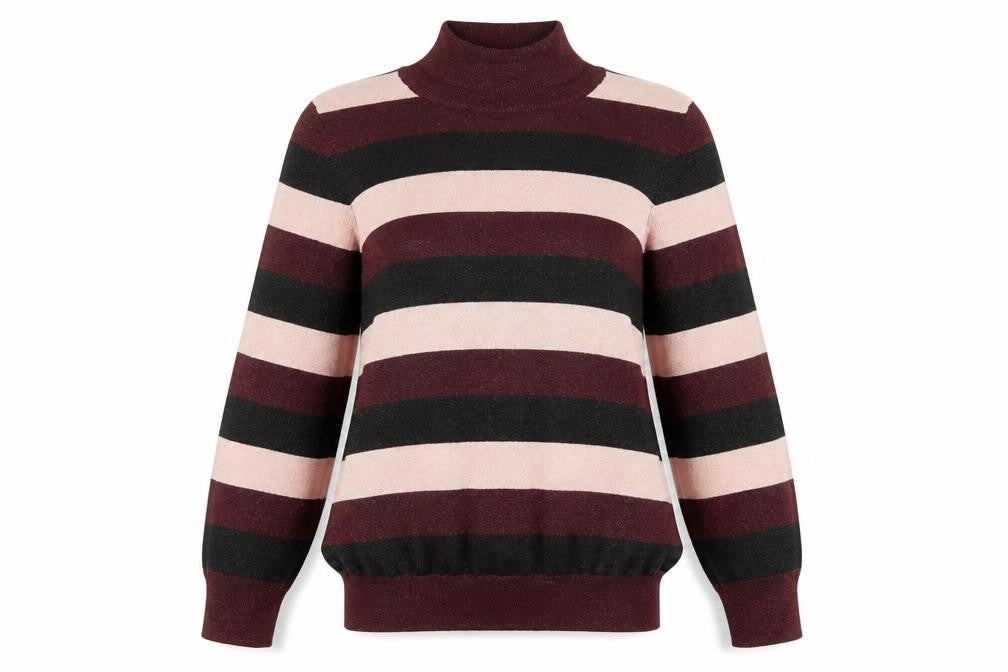 Womens UK Size 12 F&F Multicoloured Pullover Jumper