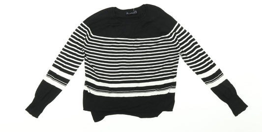 Womens UK Size S Zara Multicoloured Pullover Jumper