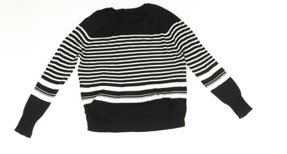 Womens UK Size S Zara Multicoloured Pullover Jumper