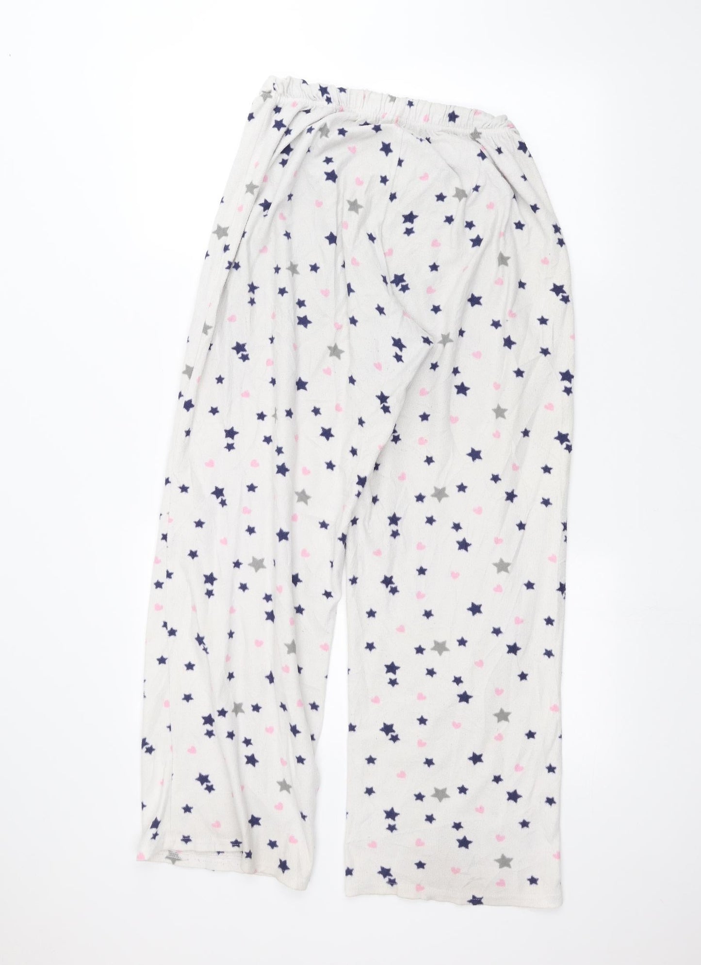 Womens UK Size 8 Matalan Regular Fit  White Trousers