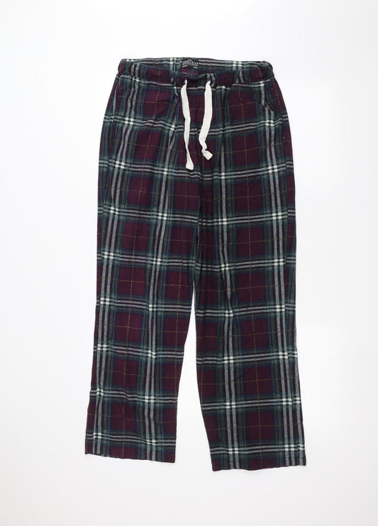 Womens UK Size M NEXT Regular Fit  Red Trousers