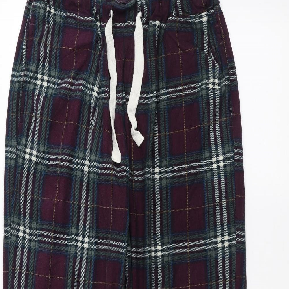 Womens UK Size M NEXT Regular Fit  Red Trousers