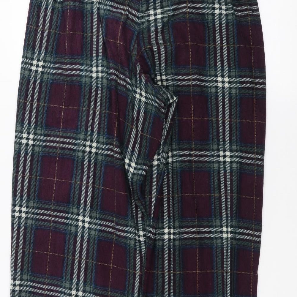 Womens UK Size M NEXT Regular Fit  Red Trousers