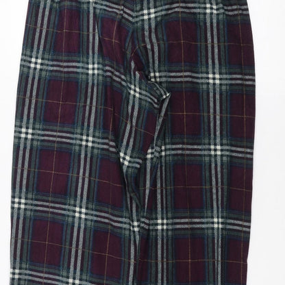 Womens UK Size M NEXT Regular Fit  Red Trousers
