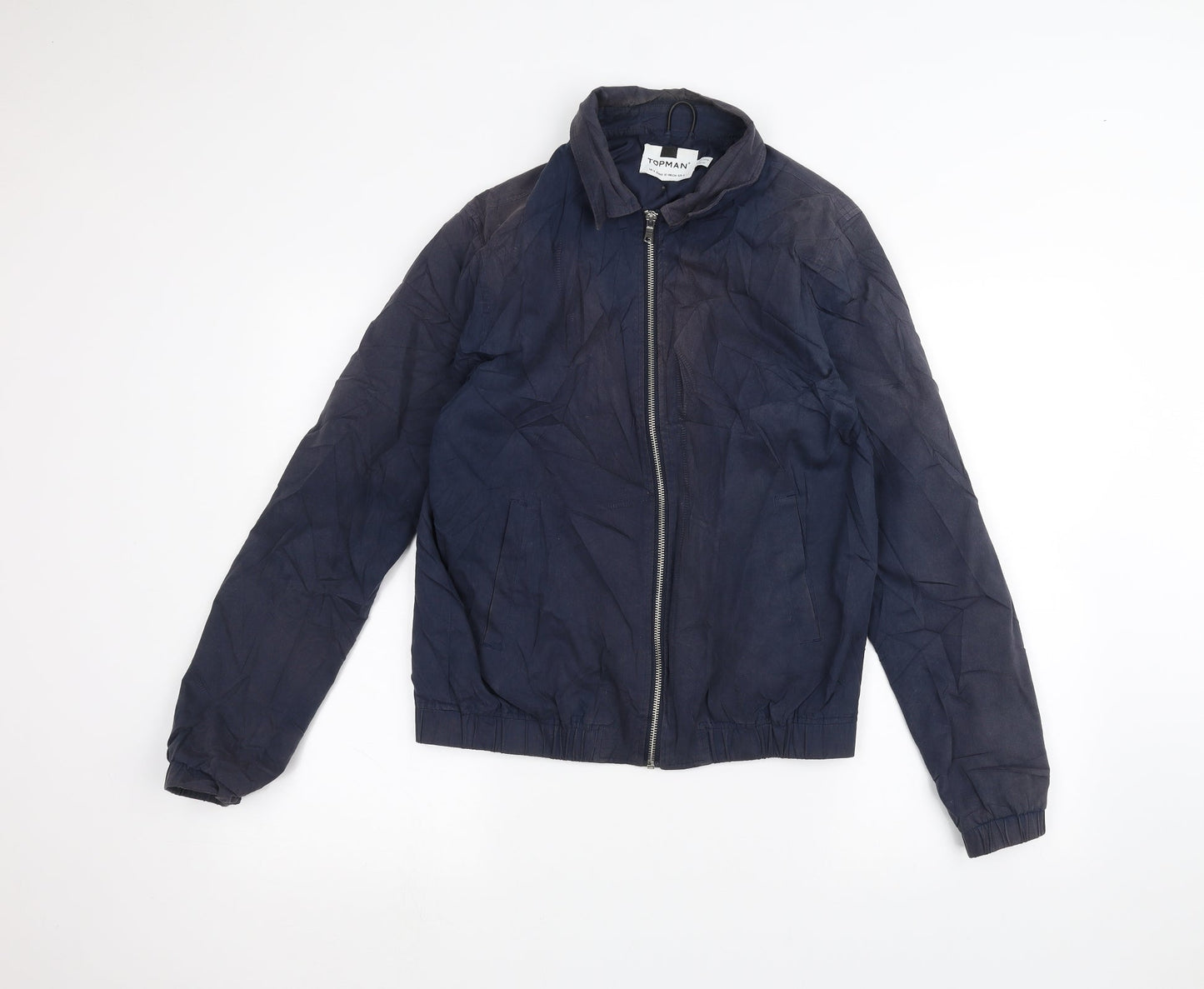 Mens UK Size S Topman Blue Jacket