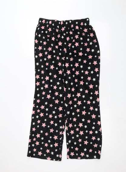 Womens UK Size M Preworn Regular Fit  Black Trousers