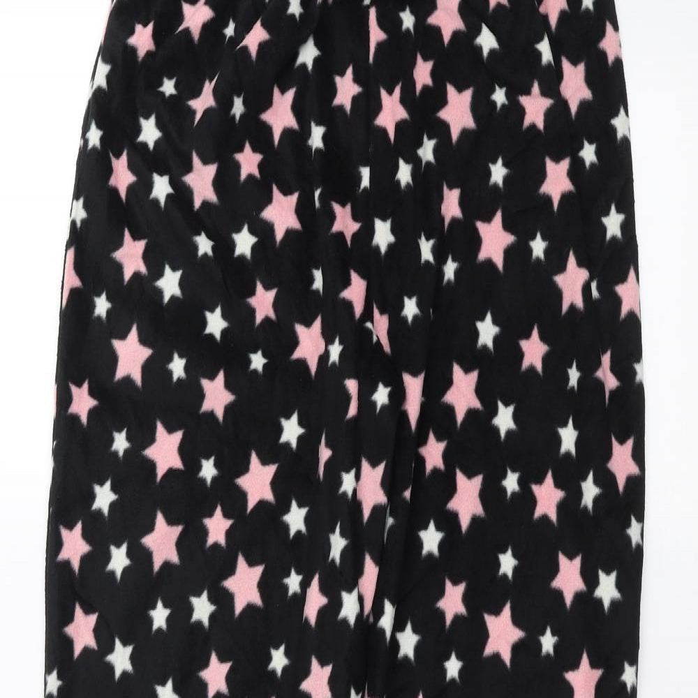 Womens UK Size M Preworn Regular Fit  Black Trousers