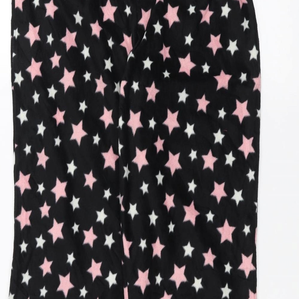 Womens UK Size M Preworn Regular Fit  Black Trousers