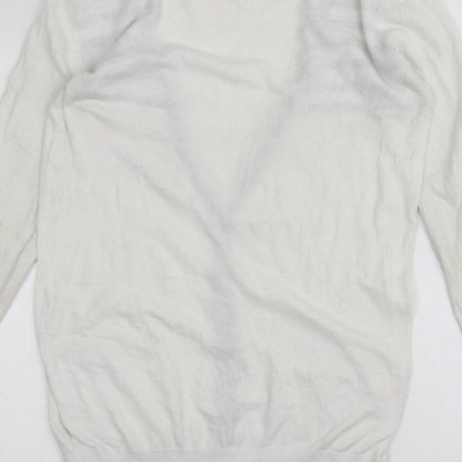 F&F Womens White   Cardigan Jumper Size 14