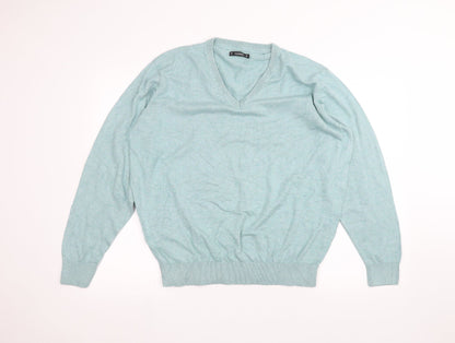 DUNNIES Womens Blue   Pullover Jumper Size XL