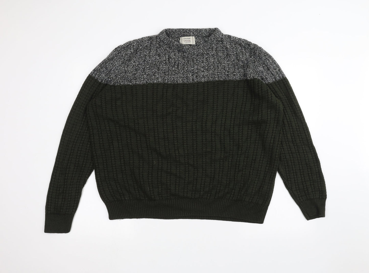 George Womens Green   Pullover Jumper Size L