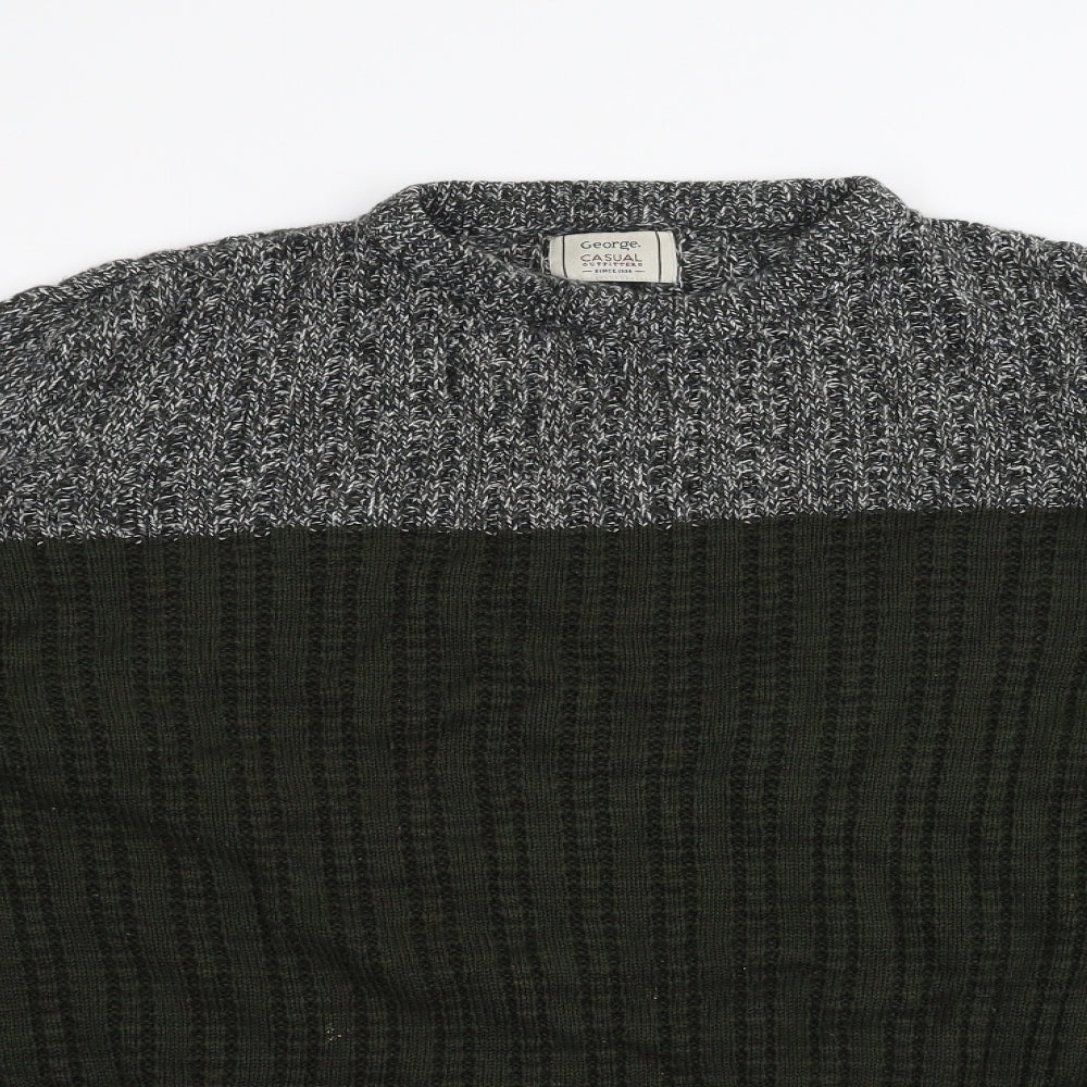 George Womens Green   Pullover Jumper Size L