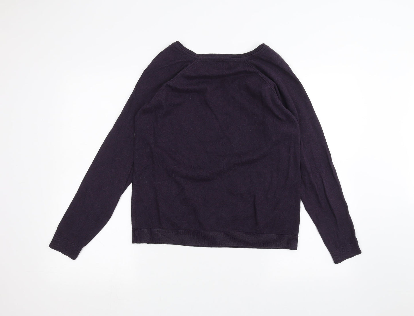 Womens UK Size 16 River Island Purple Pullover Jumper