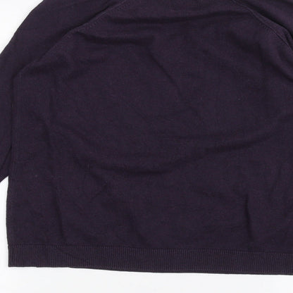 Womens UK Size 16 River Island Purple Pullover Jumper