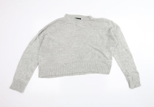 Womens UK Size L NEXT Grey Pullover Jumper