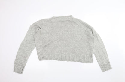 Womens UK Size L NEXT Grey Pullover Jumper