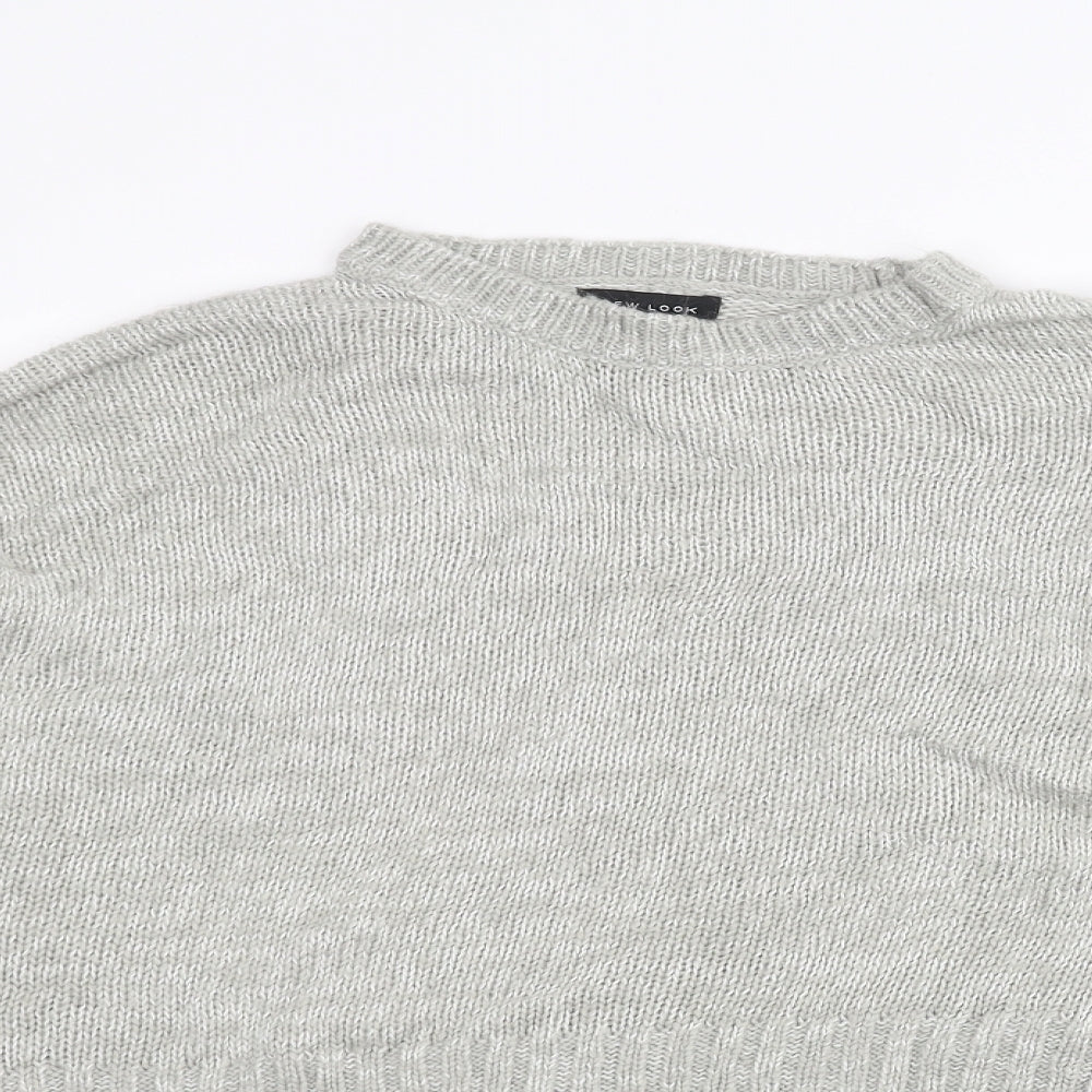 Womens UK Size L NEXT Grey Pullover Jumper