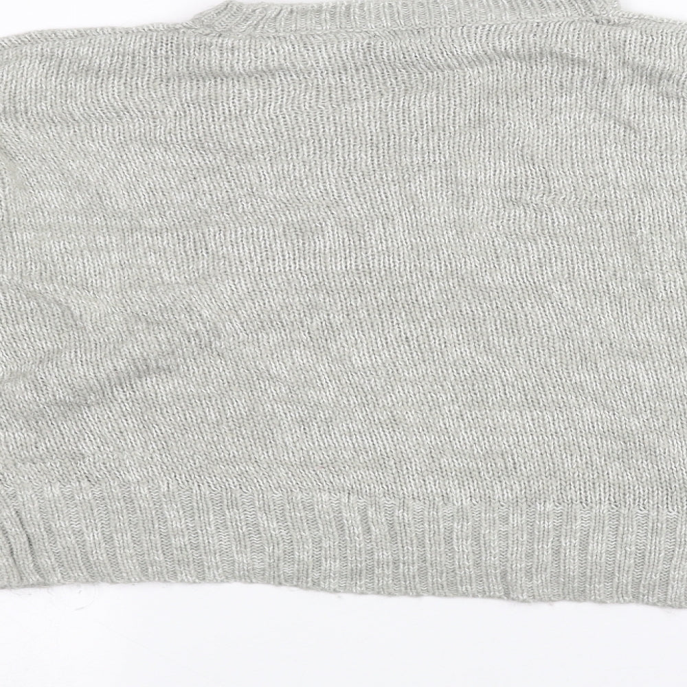 Womens UK Size L NEXT Grey Pullover Jumper