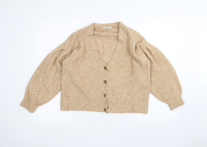 George Womens Gold   Jacket Coatigan Size M