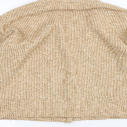 George Womens Gold   Jacket Coatigan Size M