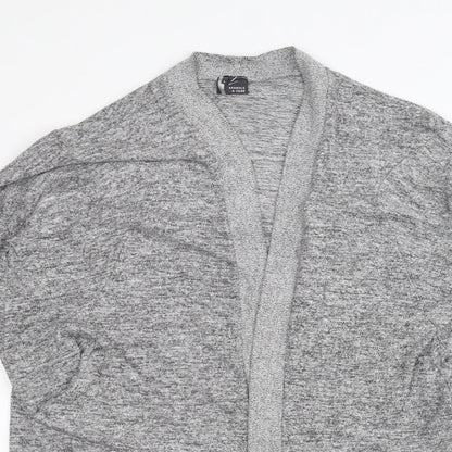 Sparkle & Fade Womens Grey   Cardigan Jumper Size S