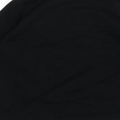Womens UK Size L Preworn Black Pullover Jumper