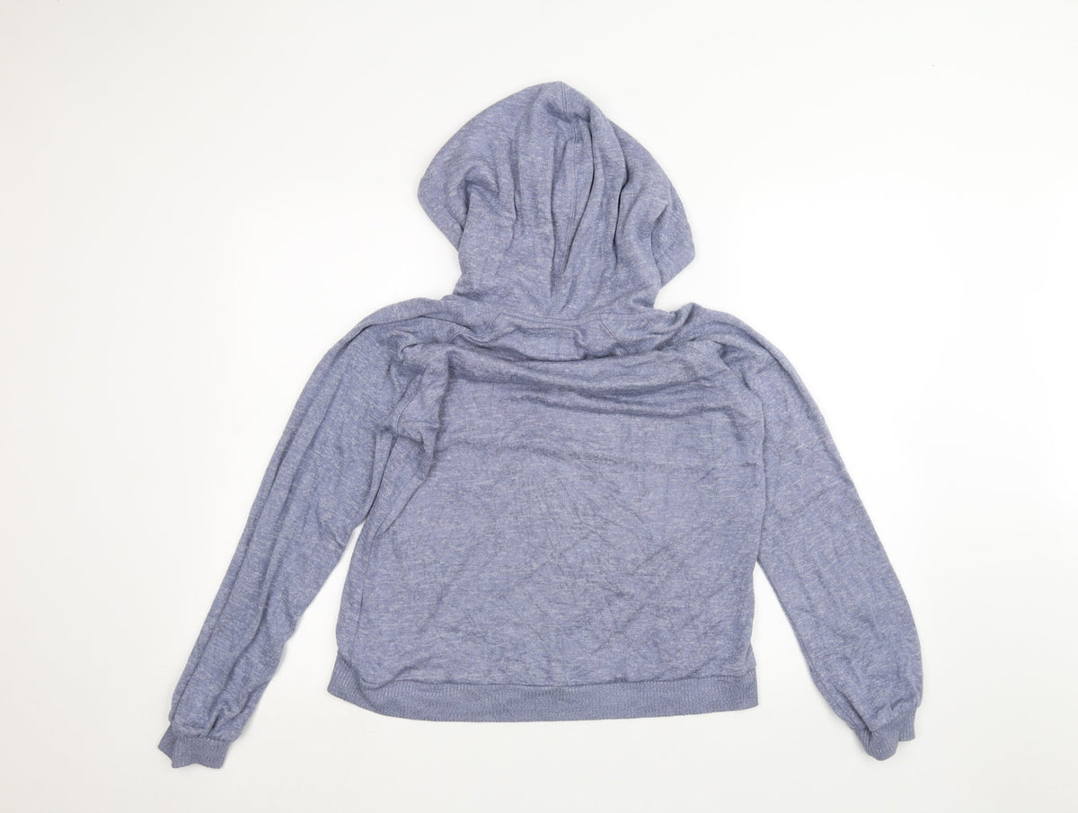 Womens UK Size S NEXT Blue Pullover Hoodie