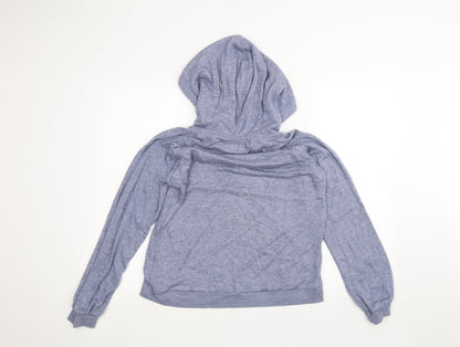 Womens UK Size S NEXT Blue Pullover Hoodie