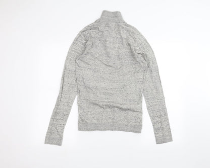 Womens UK Size S ASOS Grey Basic T-Shirt